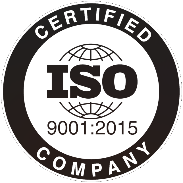 ISO CERTIFIED COMPANY